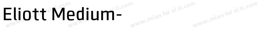 Eliott Medium字体转换